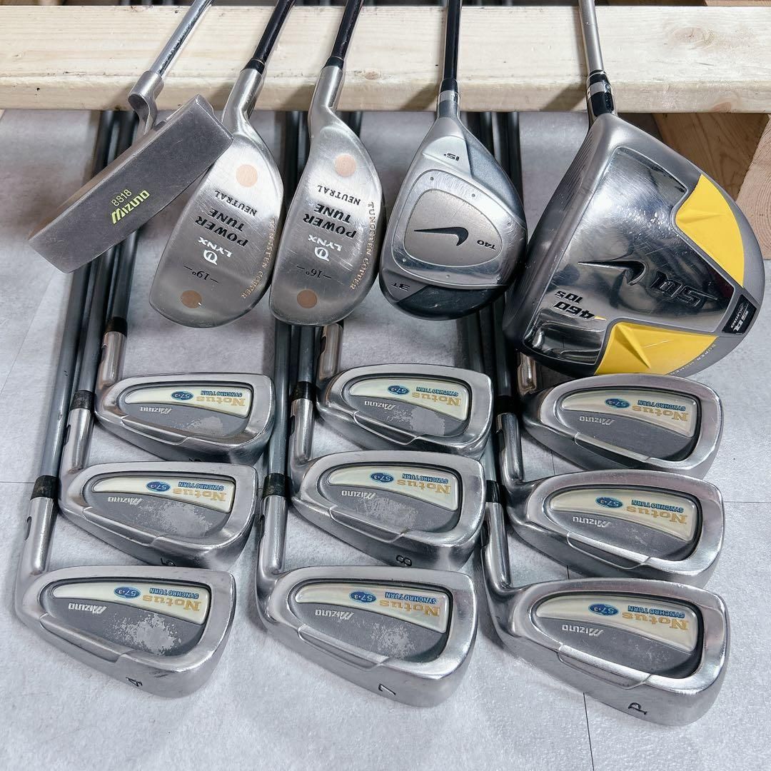 V457 ナイキ 他 メンズ ゴルフ クラブ フル セット 初心者 ビギナー