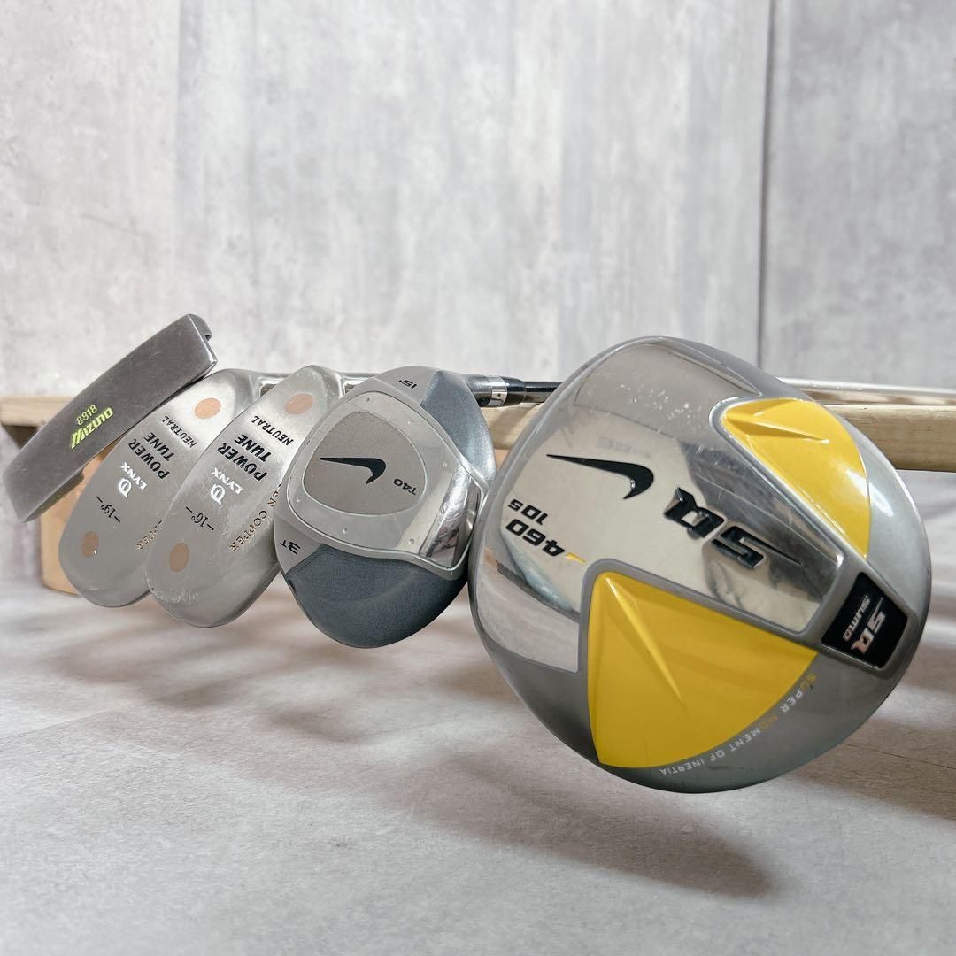 V457 ナイキ 他 メンズ ゴルフ クラブ フル セット 初心者 ビギナー