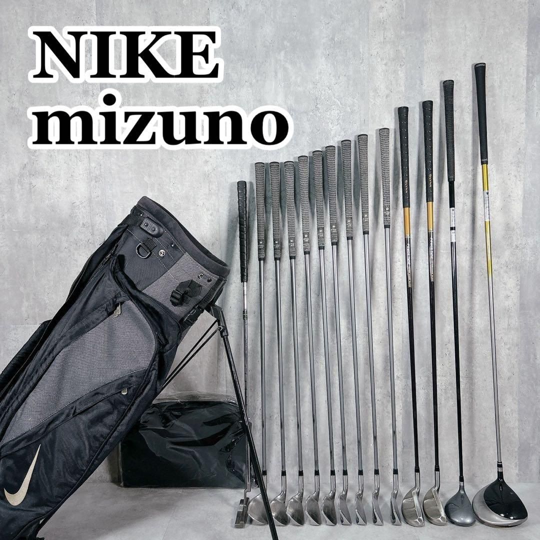 V457 ナイキ 他 メンズ ゴルフ クラブ フル セット 初心者 ビギナー