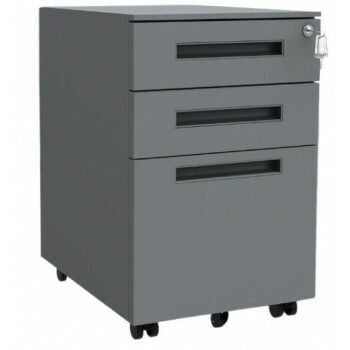 ポイント14倍 12 5 3段デスクワゴン BWワゴン 幅390 3段 FGY BW 4 3 LP