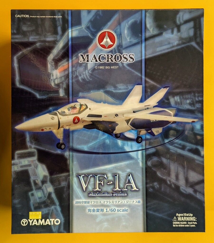 やまと 1/60完全変形 VF-1A マクシミリアン・ジーナス機(TV版) - メルカリ