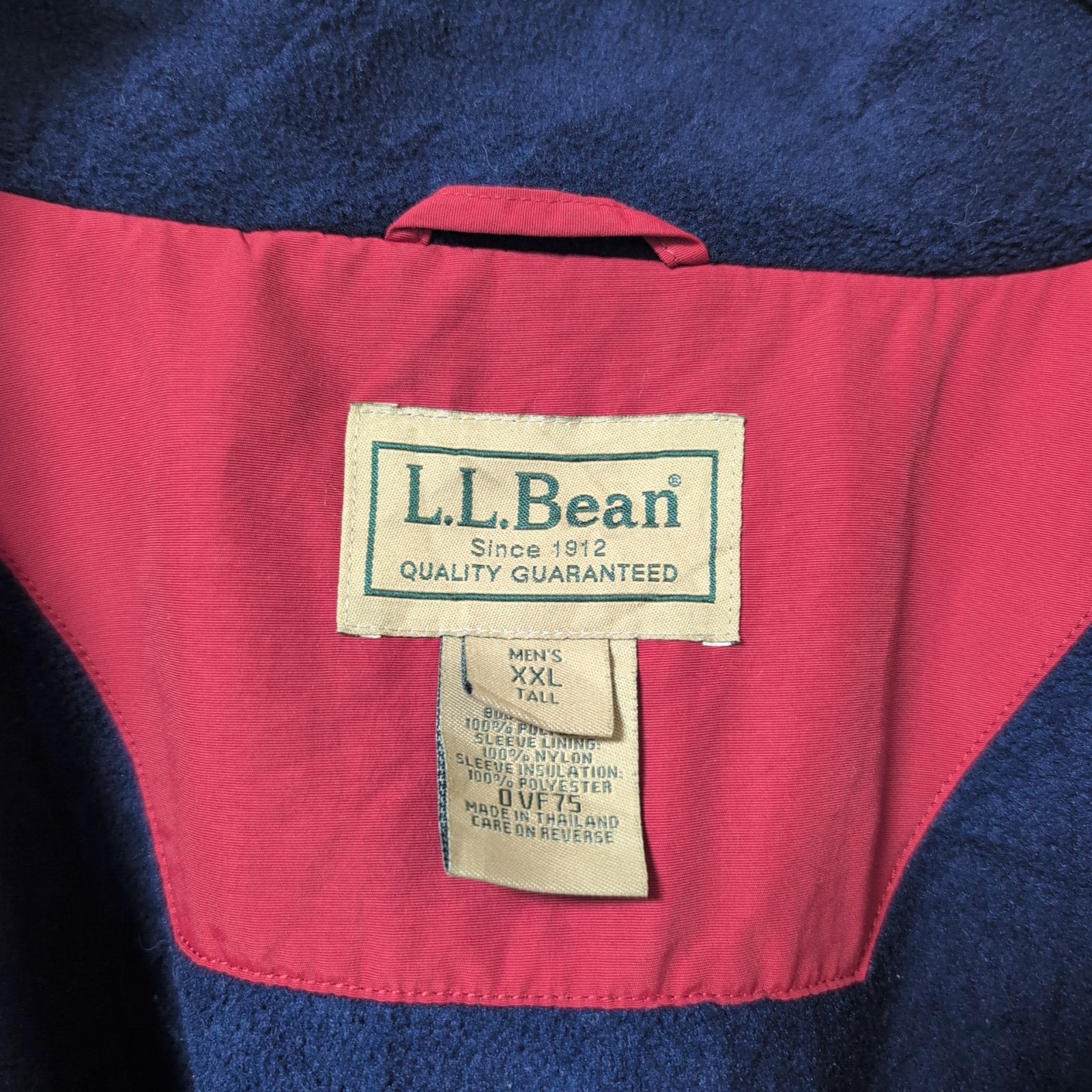 L.L.Bean/エルエルビーン】ウォームアップ ジャケット f188 huyu 