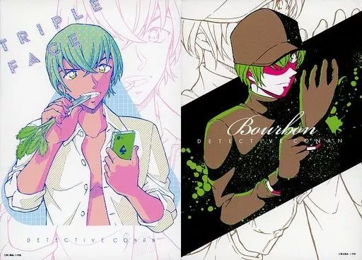 中古】雑貨 安室透/バーボン アートボードセット Vol.2 「名探偵コナン