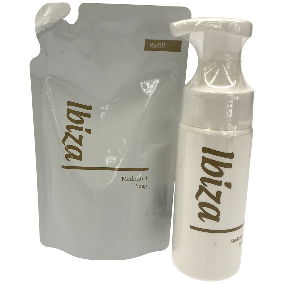 Z000 Ibiza 薬用ソープ 140mL & 薬用イビザソープ つめかえ用 135mL 2