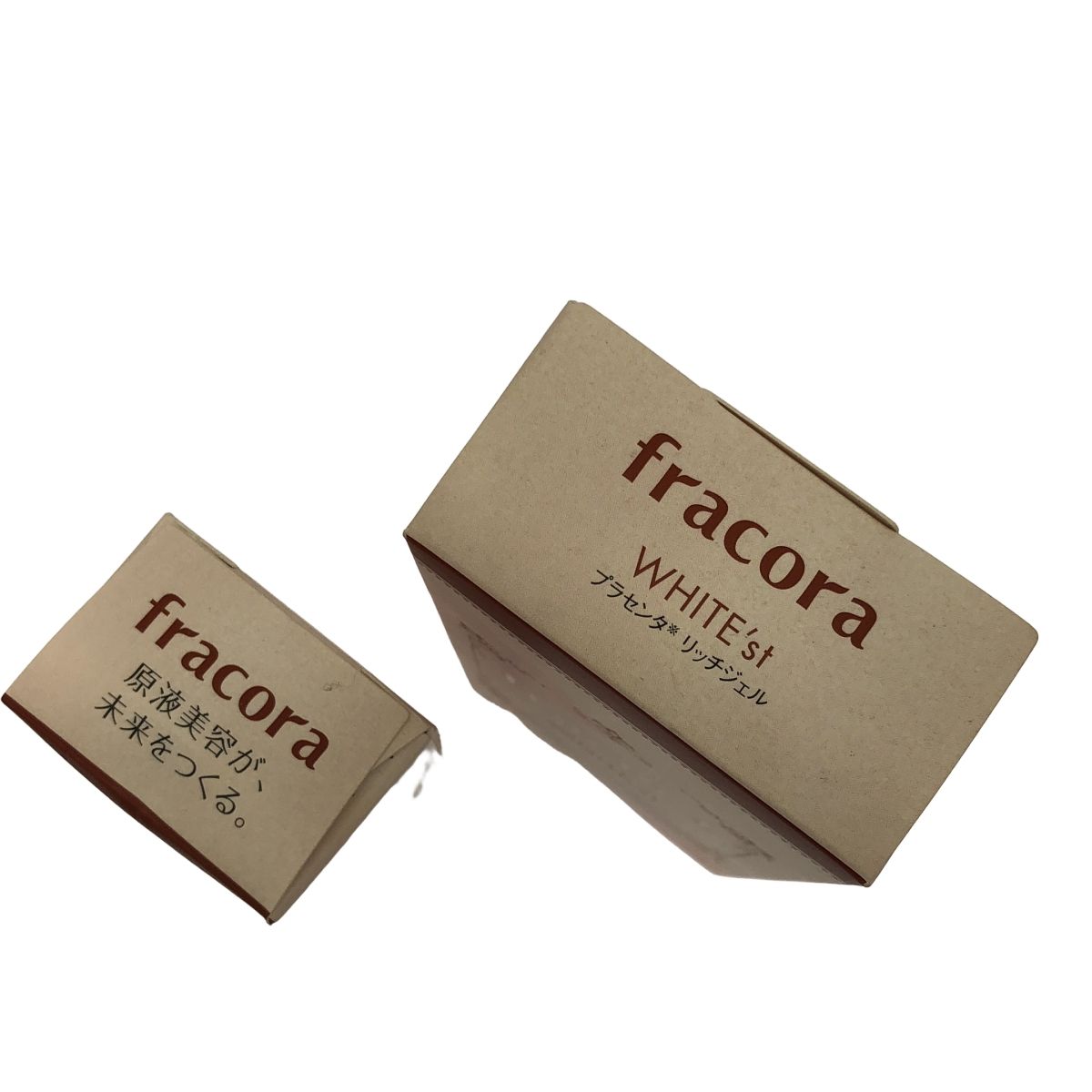 Z000 fracora WHITE'st 65g & PLACENTA extract 30mL 2個セット - メルカリ