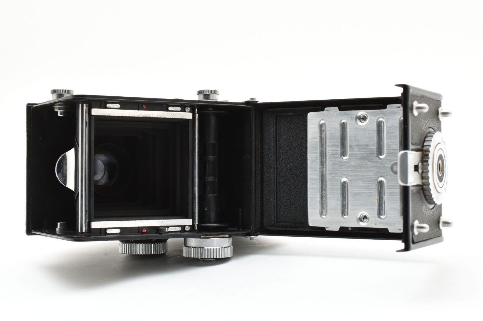 4465 ヤシカ Yashica Yashicaflex New B 80mm f3.5 二眼レフ フィルム