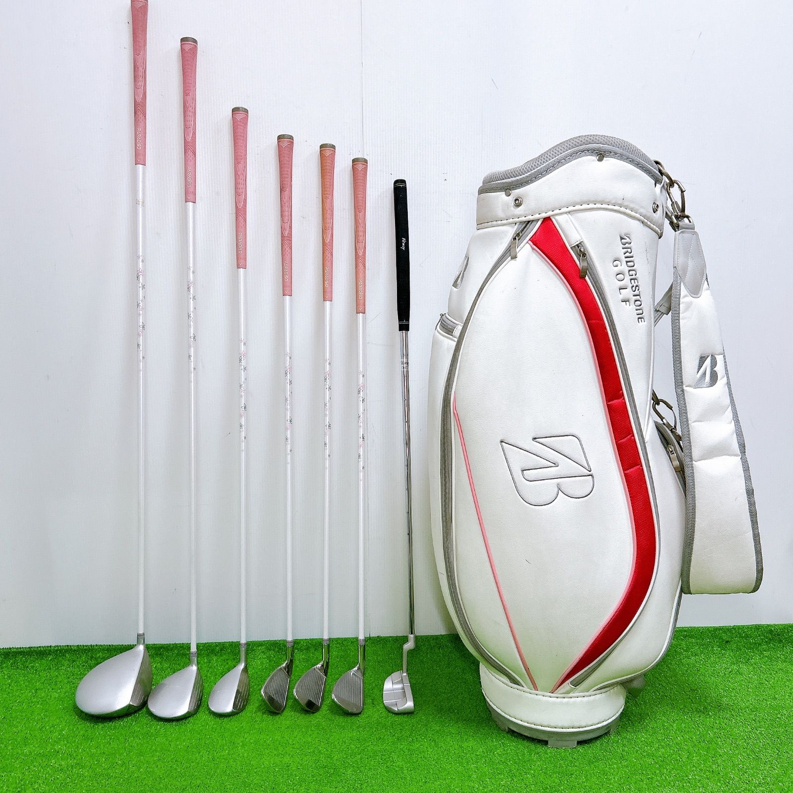 ブリヂストン パラディーゾCL レディースクラブセット 7本 L 初心者