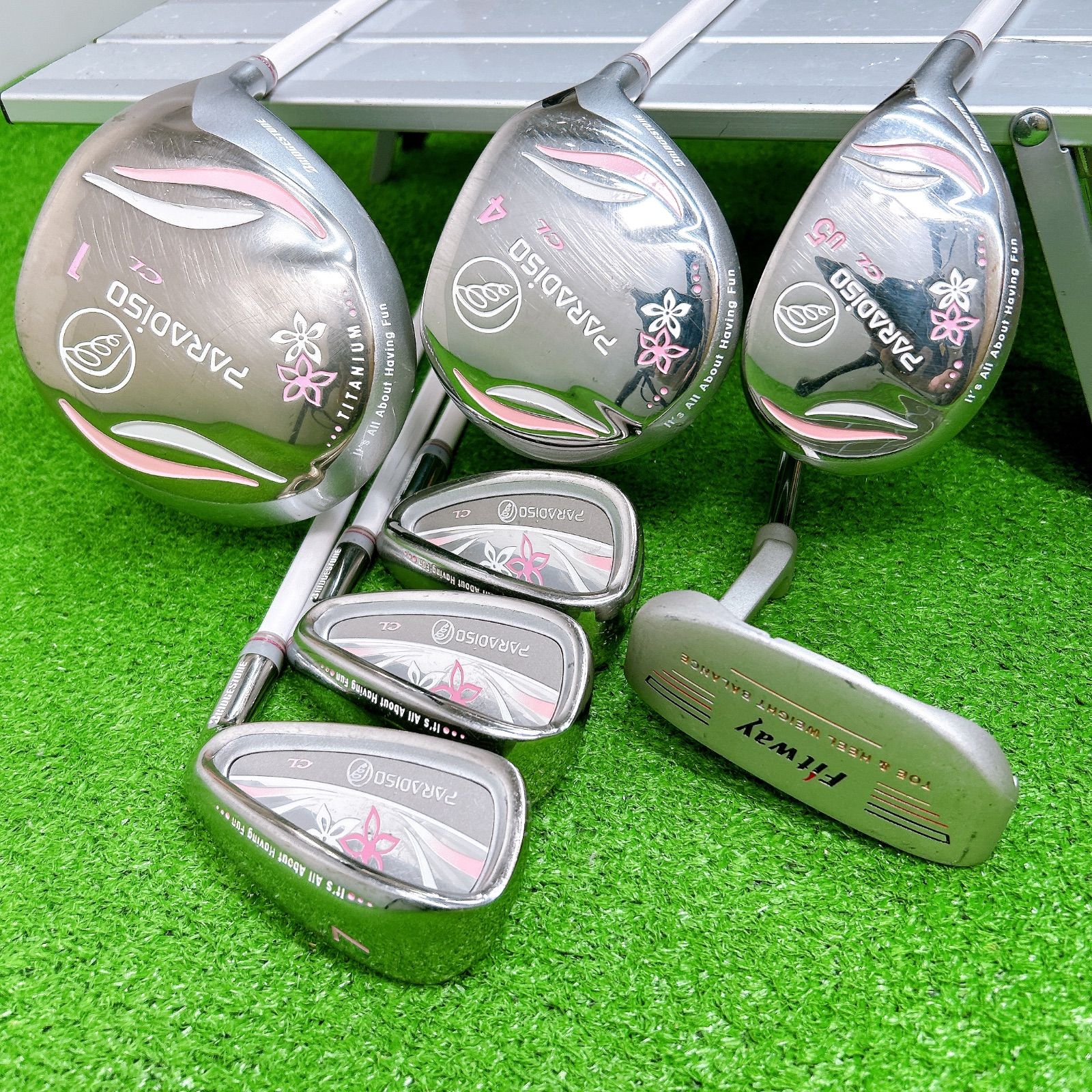 ブリヂストン パラディーゾCL レディースクラブセット 7本 L 初心者