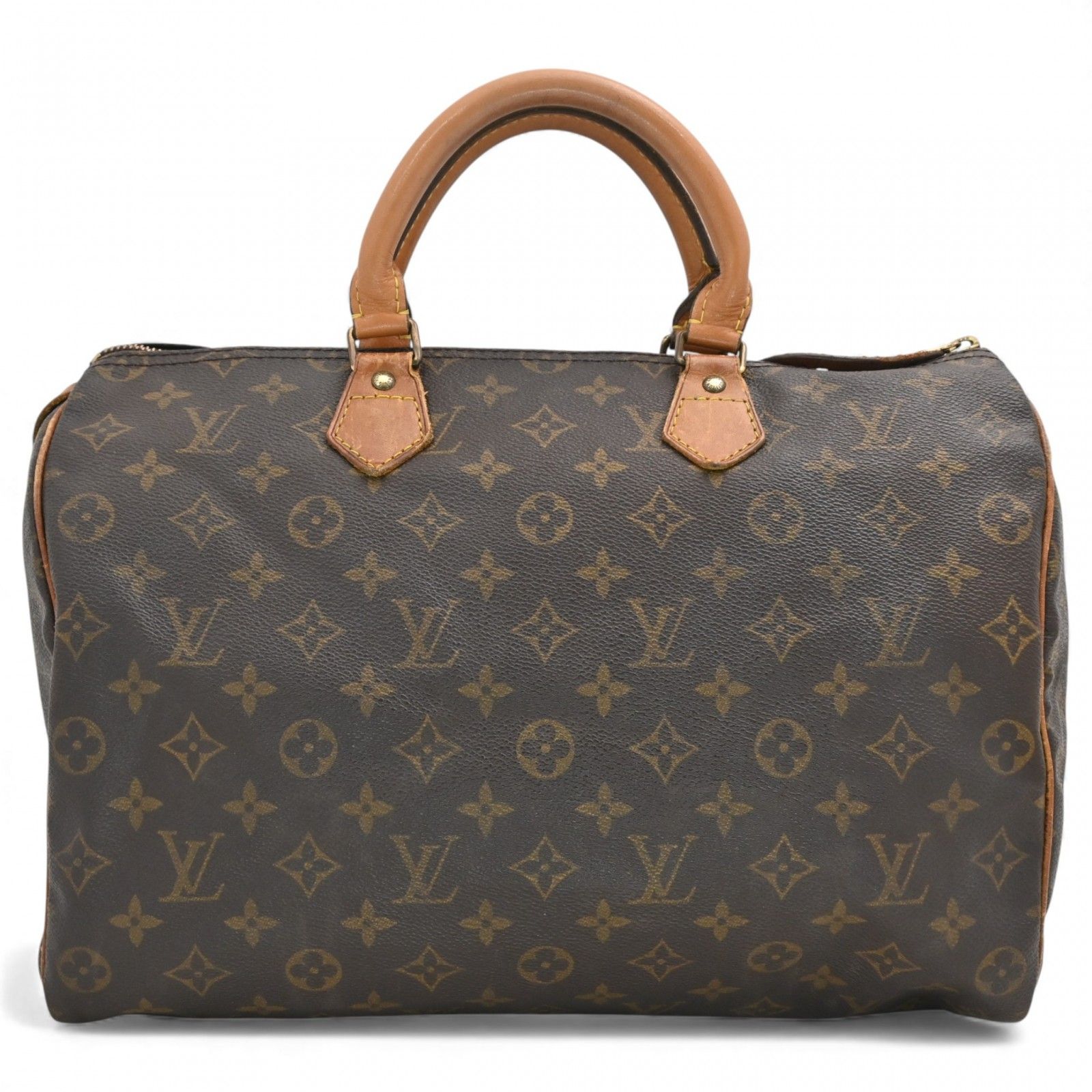 ルイヴィトン モノグラム スピーディ35 ボストンバッグ Bランク