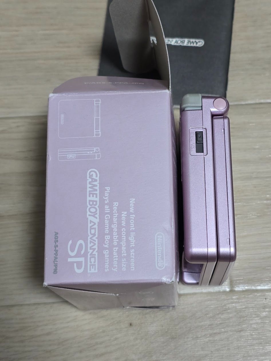  ゲームボーイアドバンス SP パールピンク 本体 本体(SP) ゲームボーイアドバンス