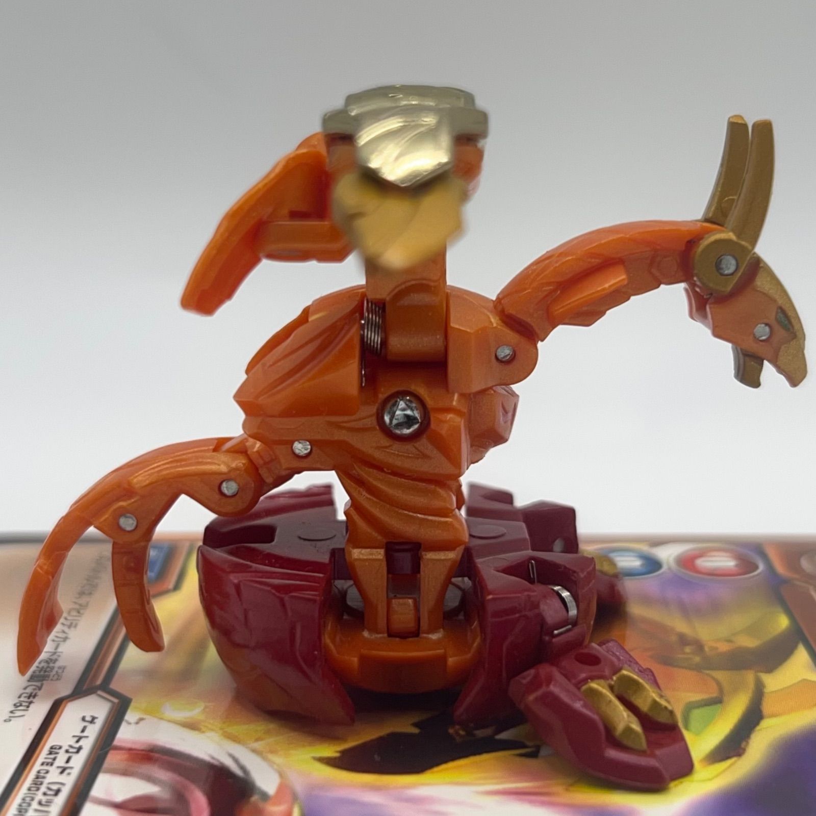 カード付き 爆丸 鳳ガノレーダ 金翼 ver. 620G - メルカリ