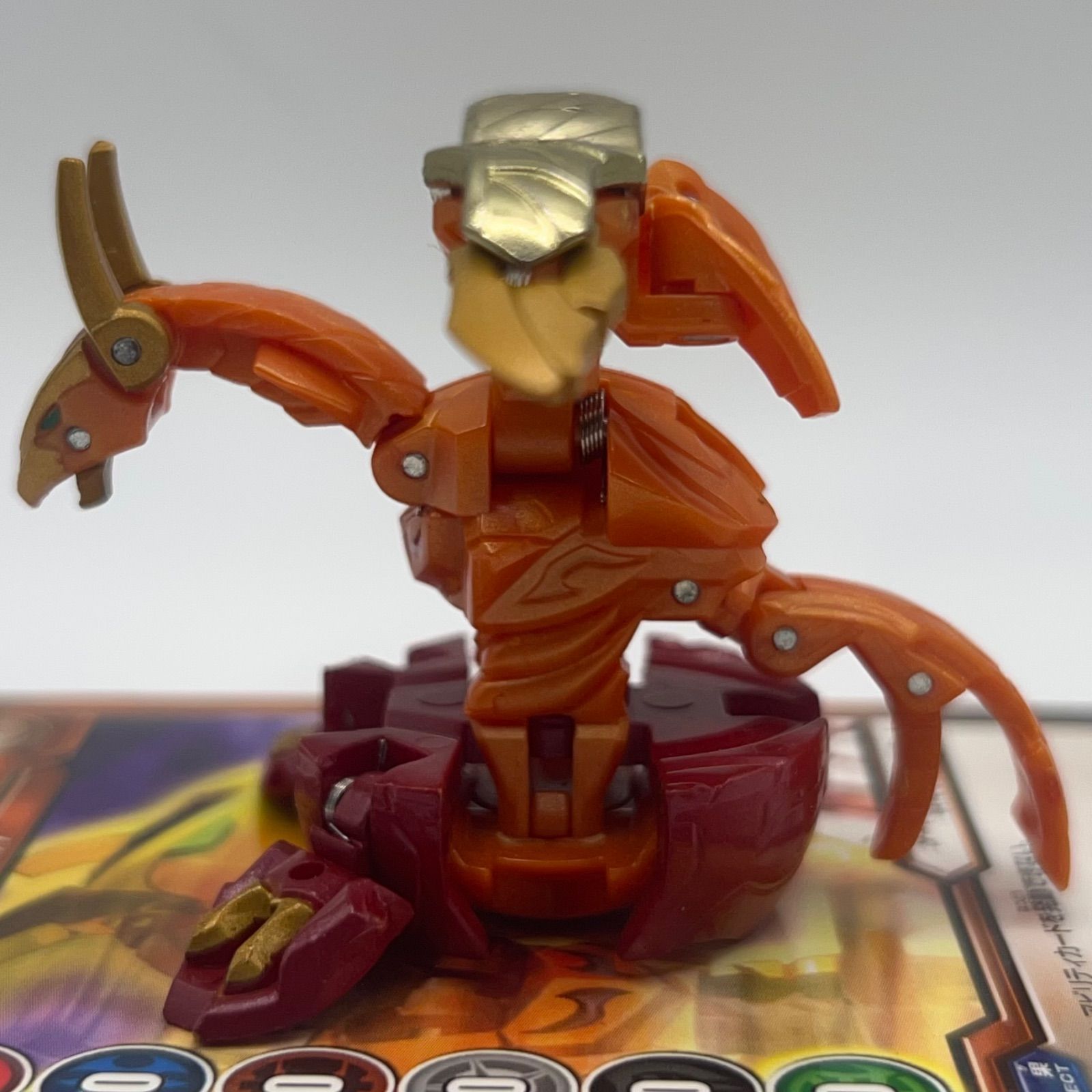 カード付き 爆丸 鳳ガノレーダ 金翼 ver. 620G - メルカリ