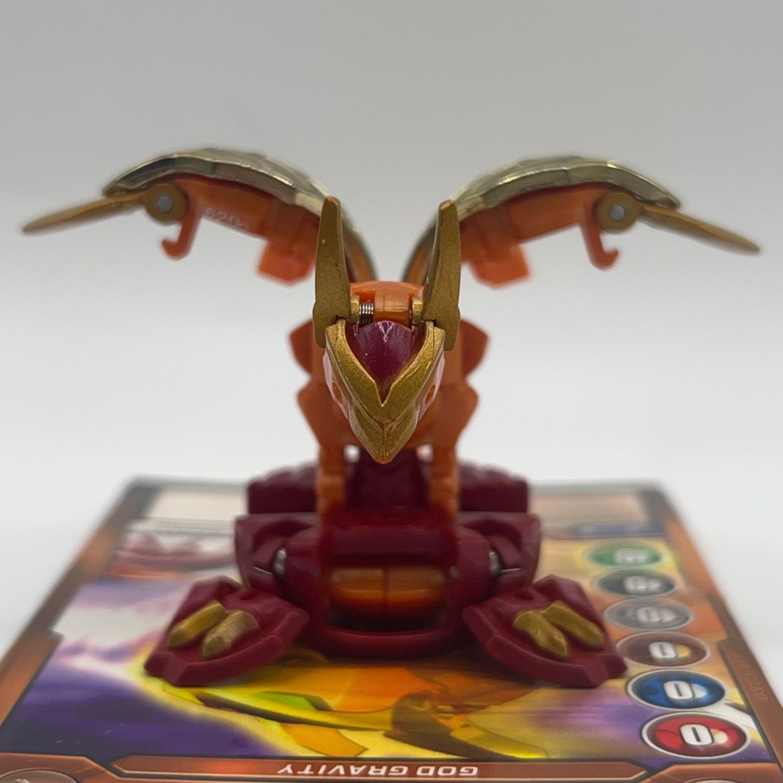 カード付き 爆丸 鳳ガノレーダ 金翼 ver. 620G - メルカリ