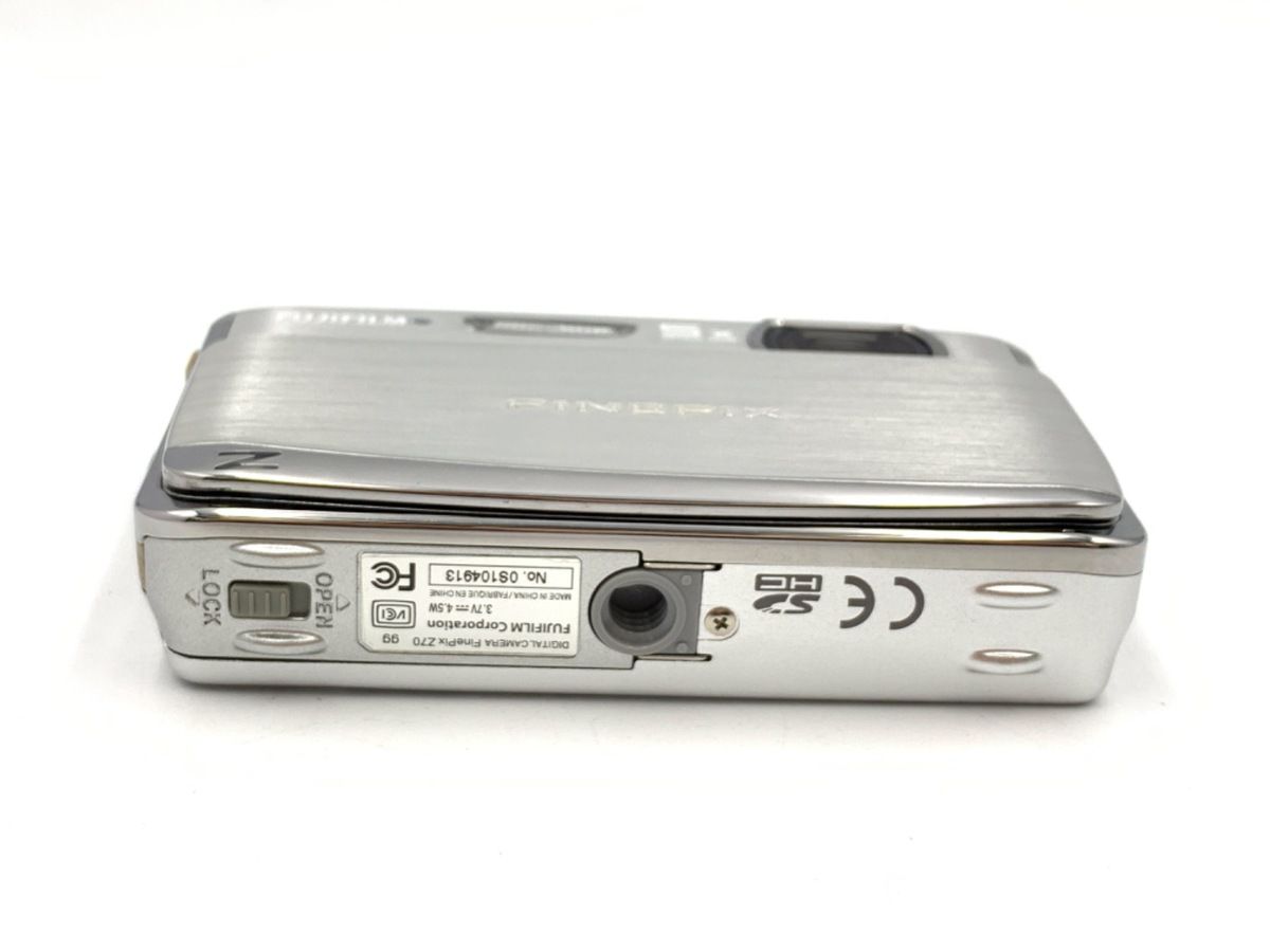 並品】 フジフイルム FinePix Z70 シルバー