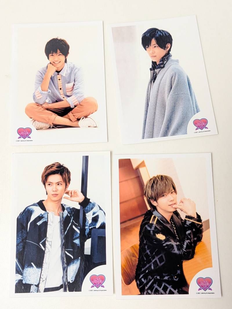 Number_i 平野紫耀/岸優太/神宮寺勇太 ミニフォトセット 2021 各4枚 計