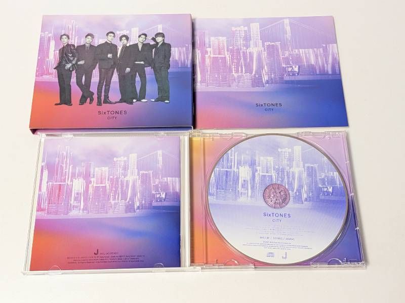 SixTONES 通常盤 アルバム 3点セット 1st/CITY/声 - メルカリ