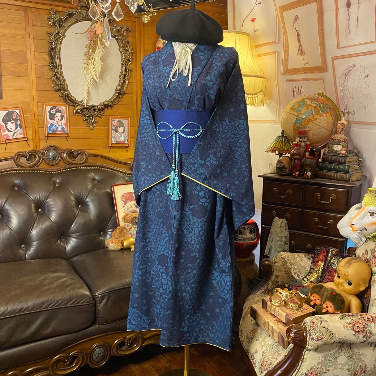 化繊 帯サッシュベルト