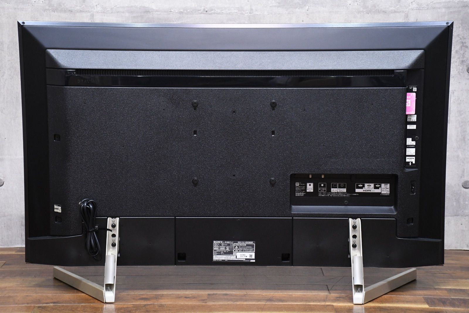 ELK3 ソニー SONY 4K対応 49V型 液晶テレビ KJ-49X9000F 動作確認済