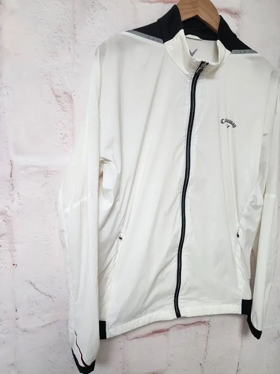 Callaway キャロウェイ ウィンドブレーカー フール ジップアップ ブルゾン ブルー