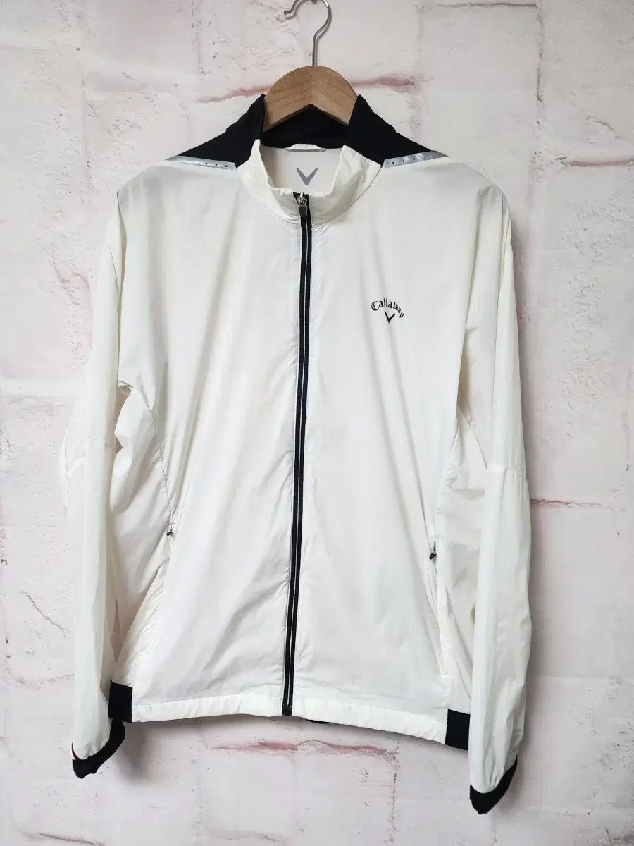 Callaway キャロウェイ ウィンドブレーカー フール ジップアップ ブルゾン ブルー