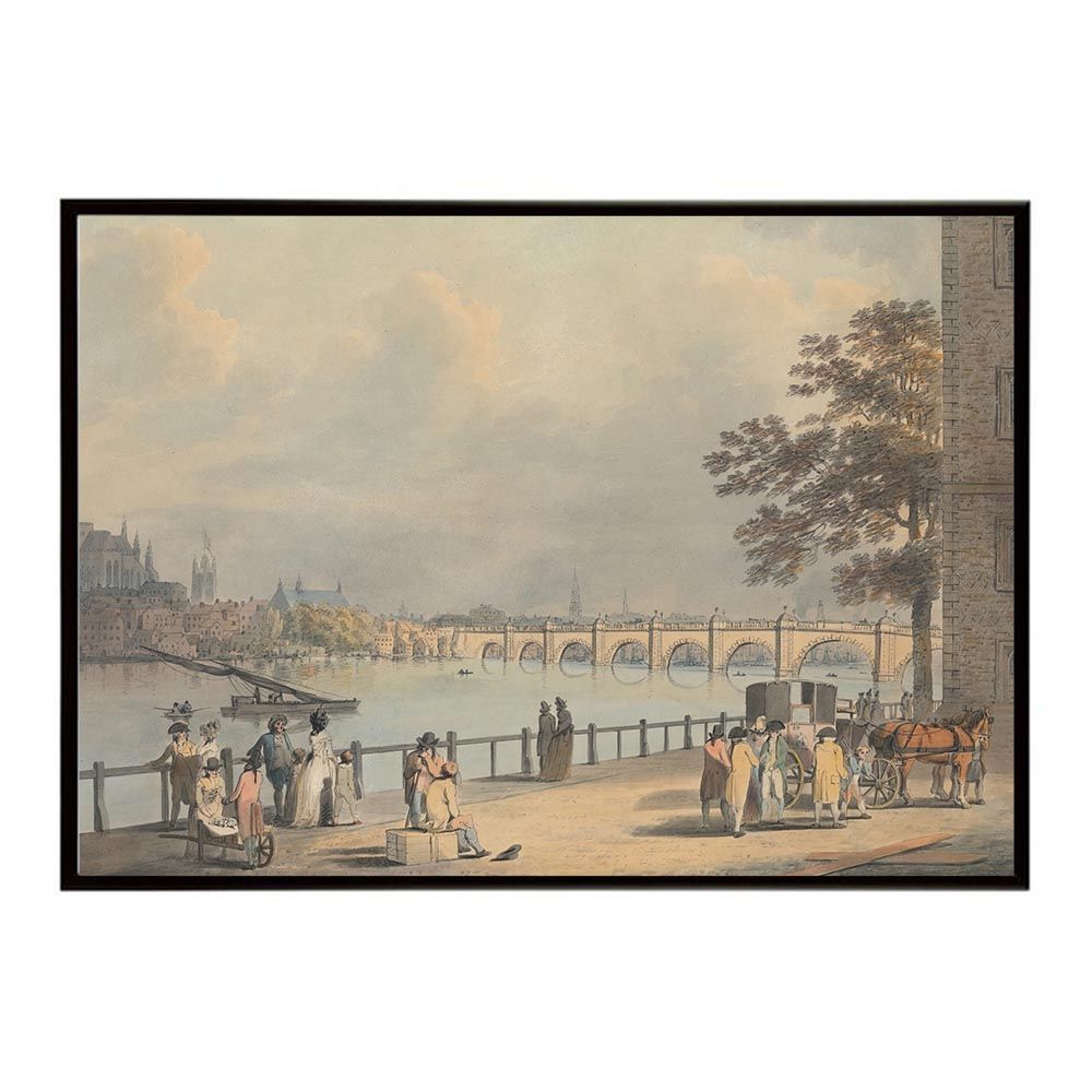 配送 【真作】掛軸 滝景山水図 水墨美と彩色の調和 涼を呼ぶ掛物 合箱