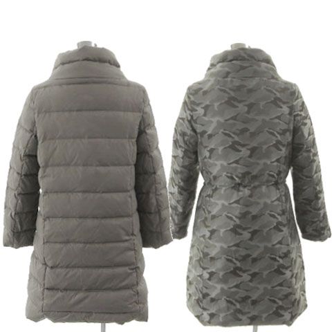 ダーマコレクション dama collection リバーシブルロングダウンコート 