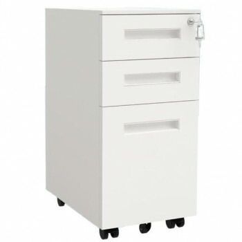 ポイント14倍 12 5 3段デスクワゴン BWワゴン 幅300 3段 WH BW 3-3 LP-WH