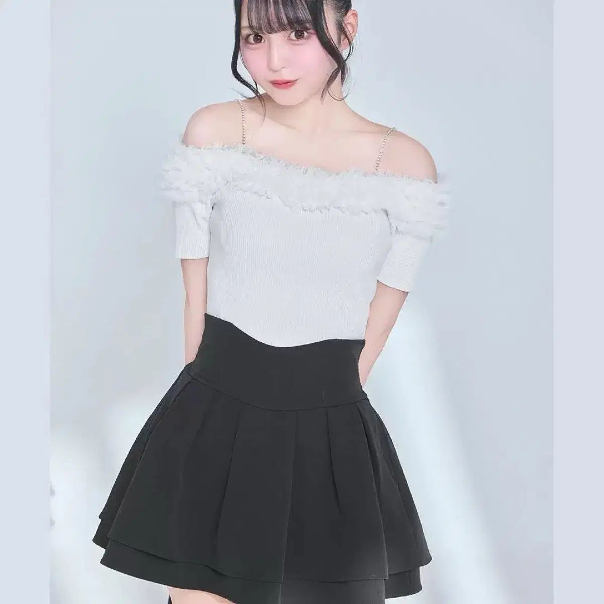 ミシェルマカロン 美覚 スカートsブラック 量産型地雷系 リズリサ ロジータ ピウム シークレットハニー