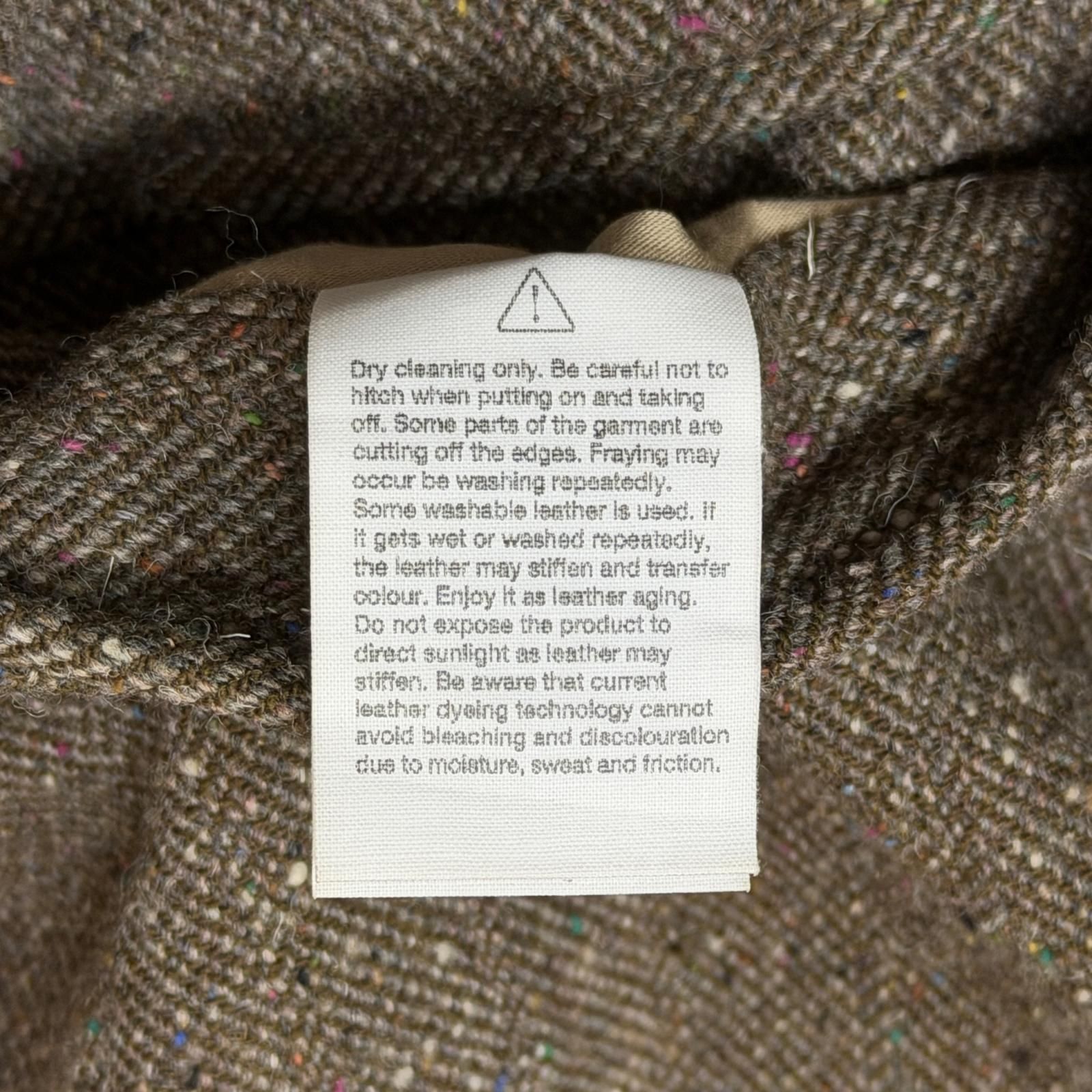 NICENESS 22AW ROBBY ロビー ネップヘリンボーン カバーオール