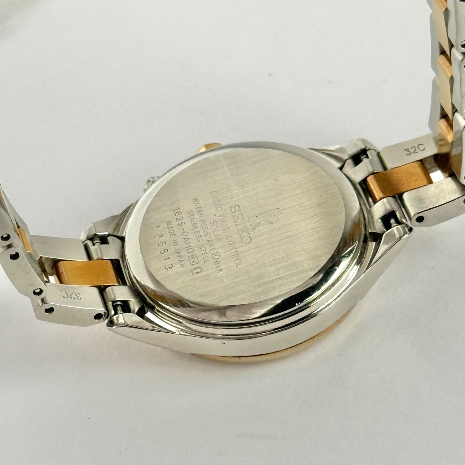 セイコー ルキア 1B25-0AH0 電波ソーラー レディース 腕時計 156