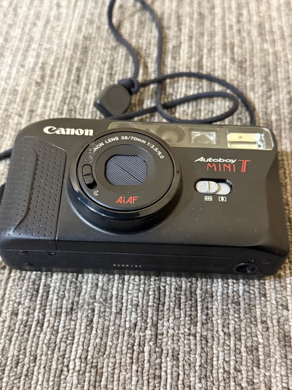 SGM】ジャンク Canon Autoboy T MINI フィルムカメラ - メルカリ