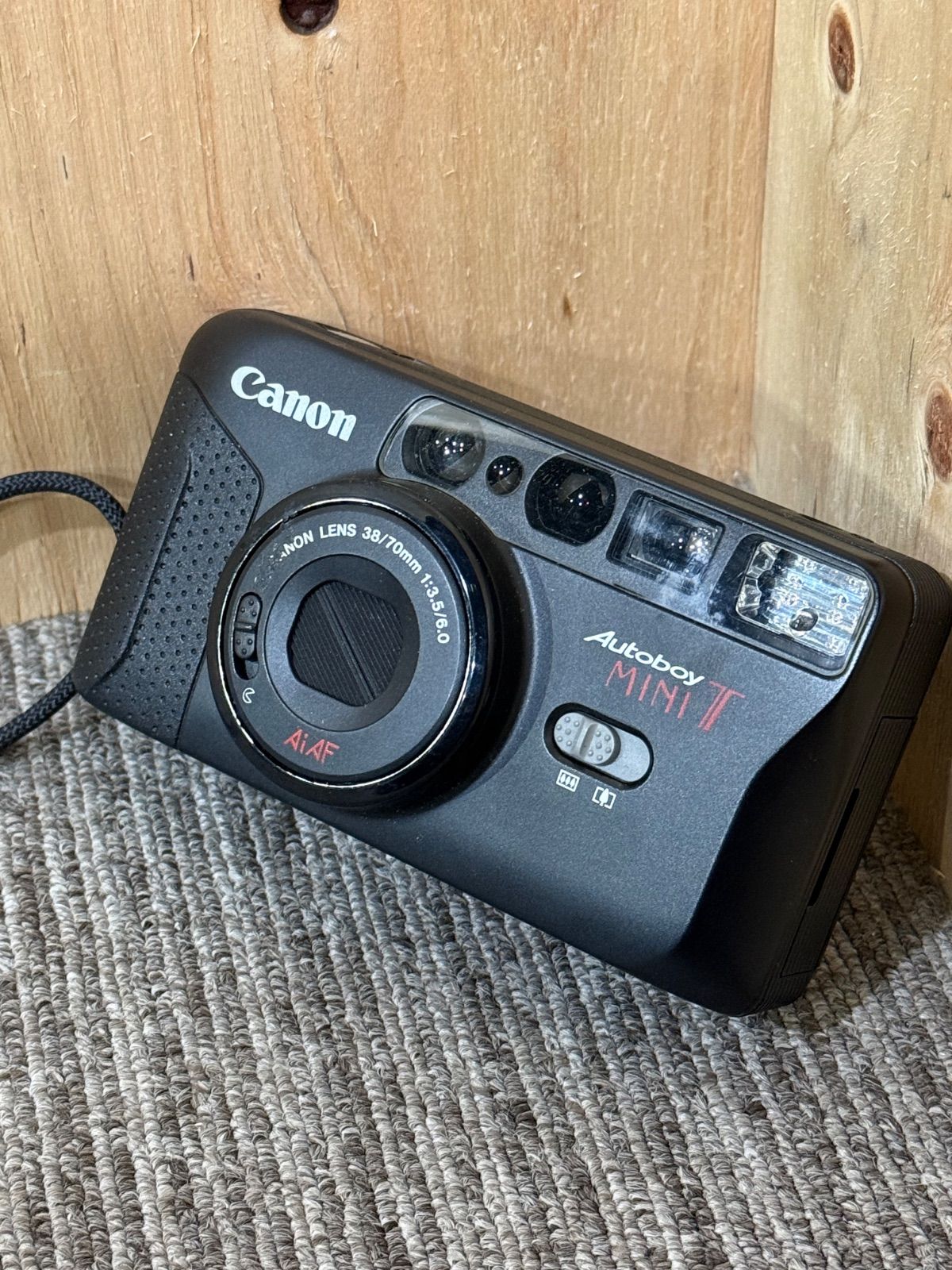 SGM】ジャンク Canon Autoboy T MINI フィルムカメラ - メルカリ