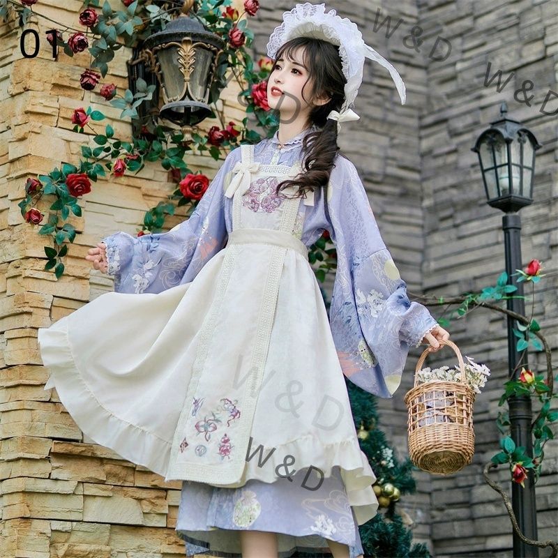 漢洋折衷 漢元素 カバースカート 2025 新中式 レディース ワンピース おしゃれ トレンド 伝統 モダン デイリー インテリア プレゼント 東洋の雅と西洋のモダンが融合する 新時代の日常着としての漢洋折衷ワンピース