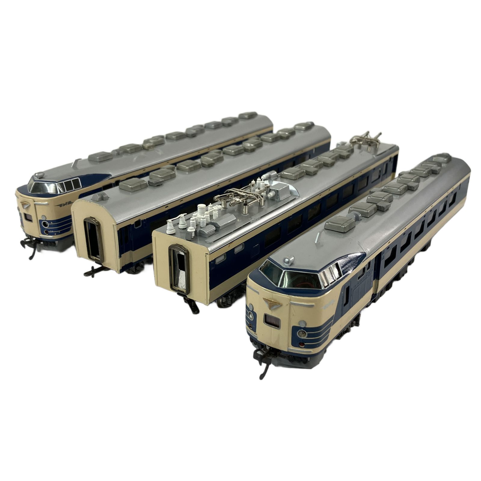 カツミ 国鉄 581系 寝台特急電車 クハネ581 モハネ580 サハネ581 4両セット HOゲージ 鉄道模型