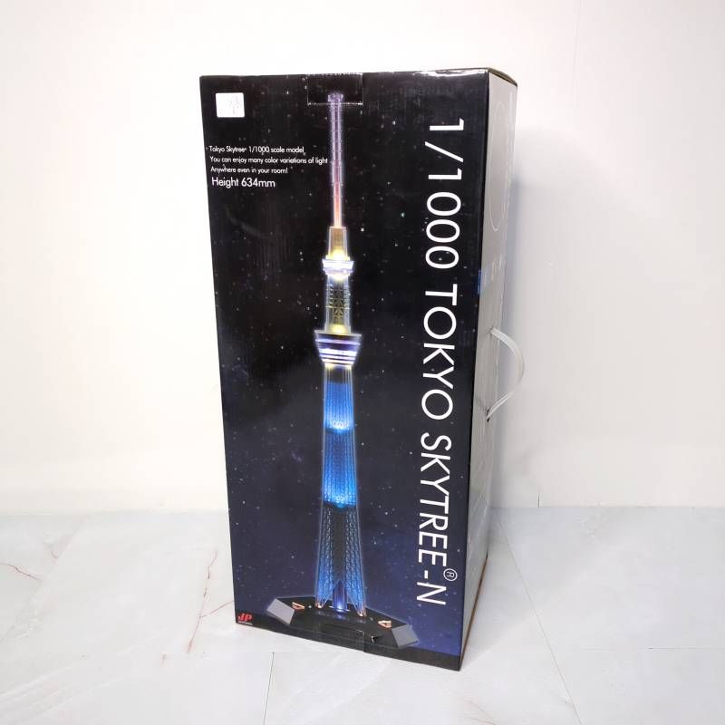 ジョイパレット 東京スカイツリー 1/1000 ライトアップモデル 動作確認