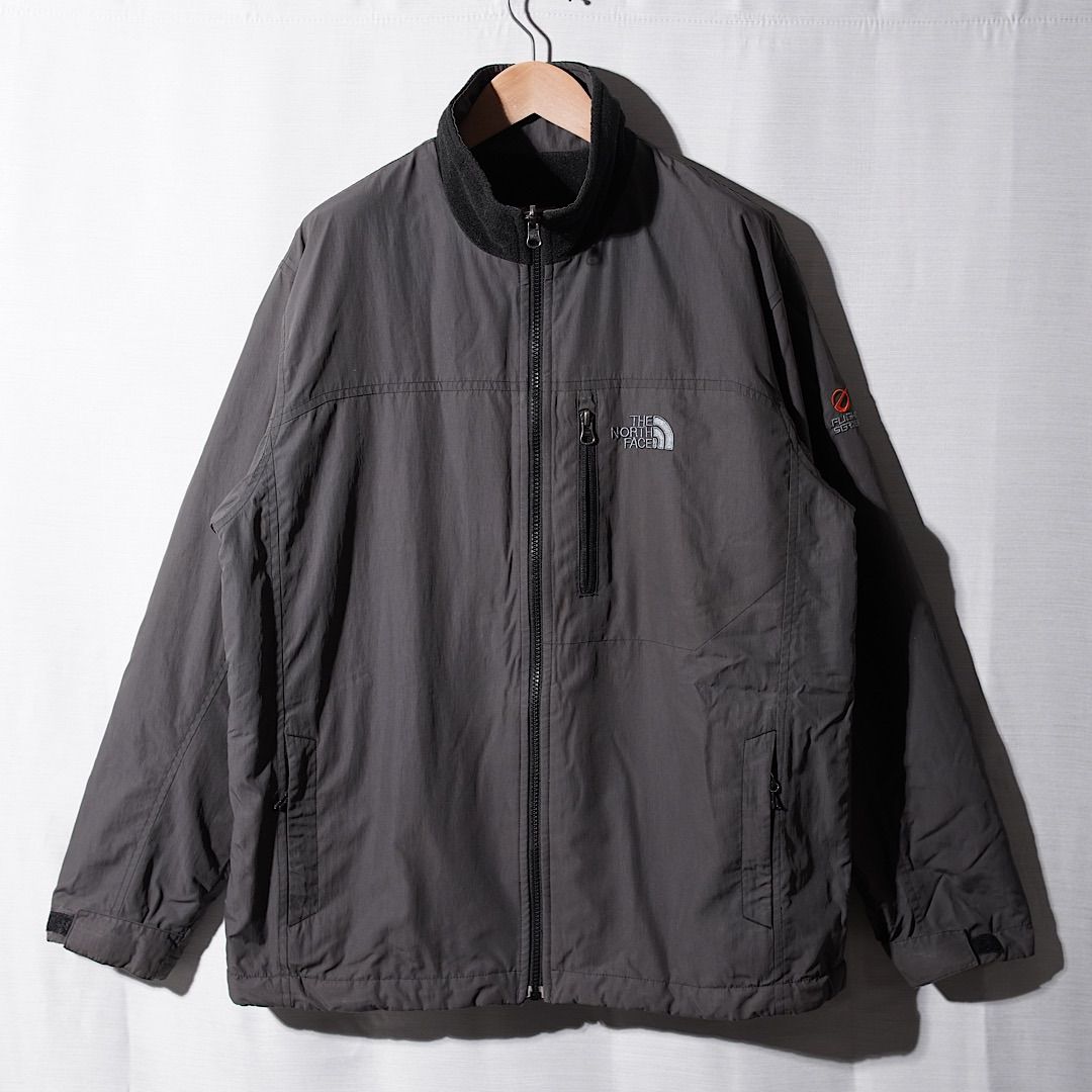 ノースフェイス THE NORTH FACE リバーシブル フリース L グレー 