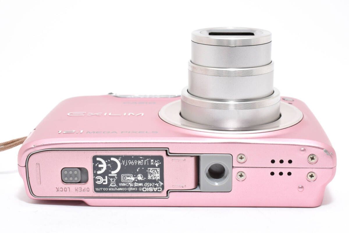 カメラ ☆美品☆カシオ CASIO EXILIM EX-Z450 ピンク☆ Y736 #3841