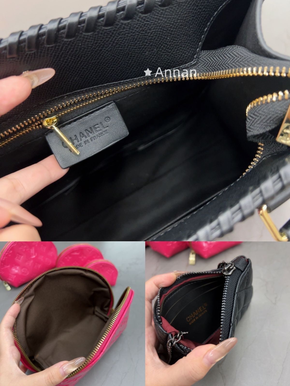 最終値下げ】 人気 CHANEL シャネル トートバッグ 化粧バッグ 財布 3点