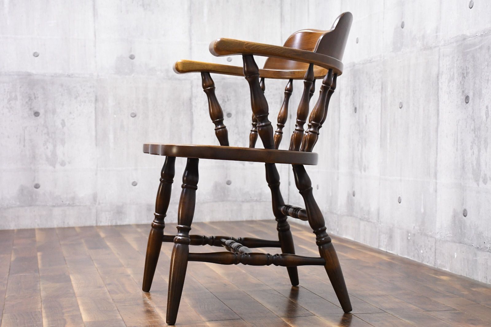 EKK50 飛騨産業 HIDA キツツキ 穂高 DK286 ウィンザー アームチェア