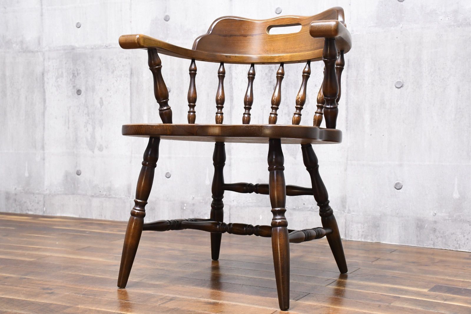 EKK50 飛騨産業 HIDA キツツキ 穂高 DK286 ウィンザー アームチェア