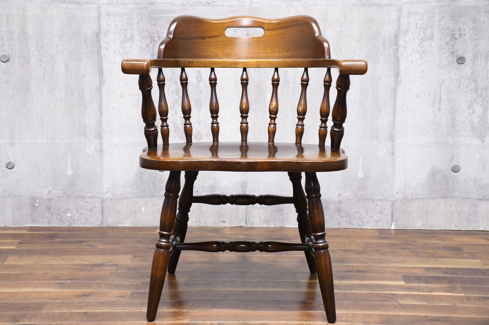 EKK50 飛騨産業 HIDA キツツキ 穂高 DK286 ウィンザー アームチェア