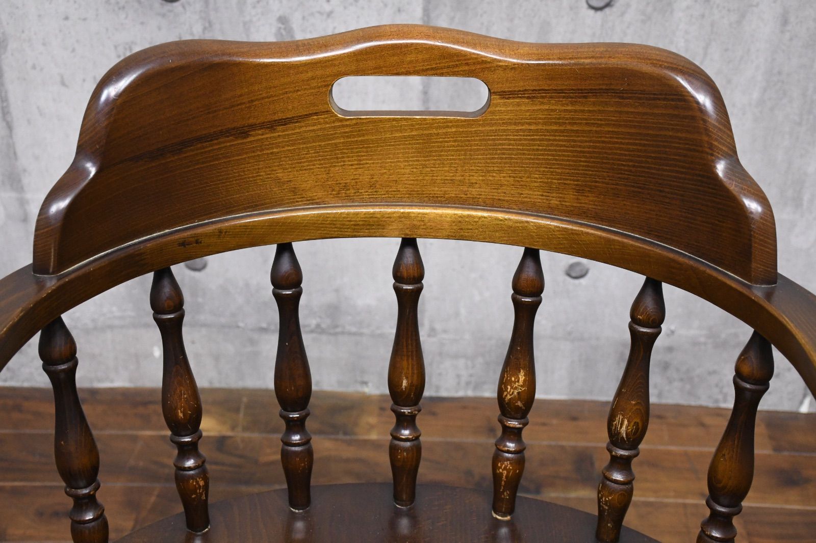 EKK50 飛騨産業 HIDA キツツキ 穂高 DK286 ウィンザー アームチェア