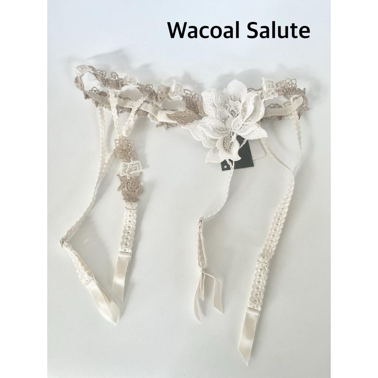 ☆【新品】Wacoal Salute ワコールサルート ガーターベルト 90G オペラ