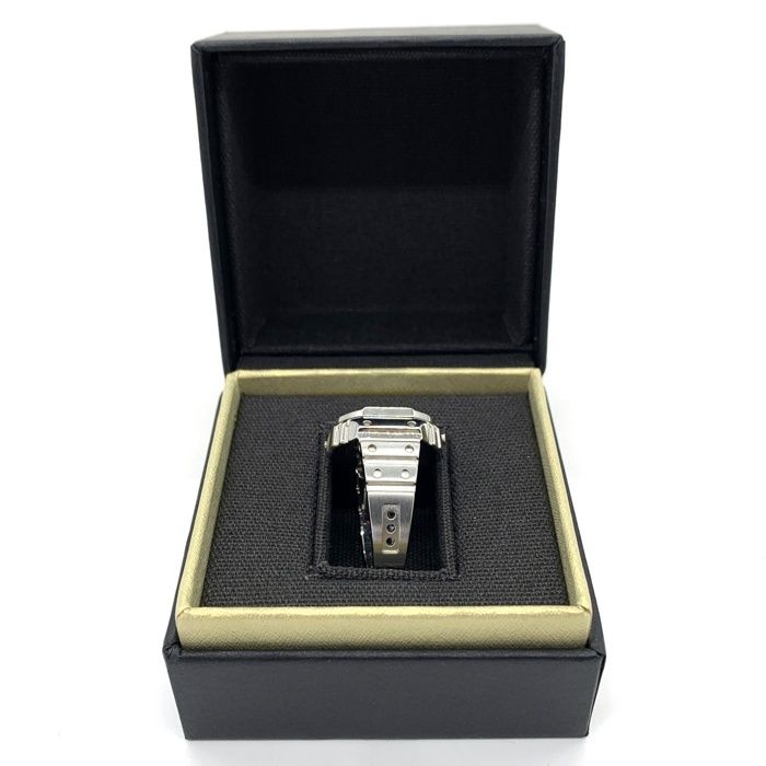 CASIO カシオ RING WATCH リングウォッチ クォーツ時計 シルバー