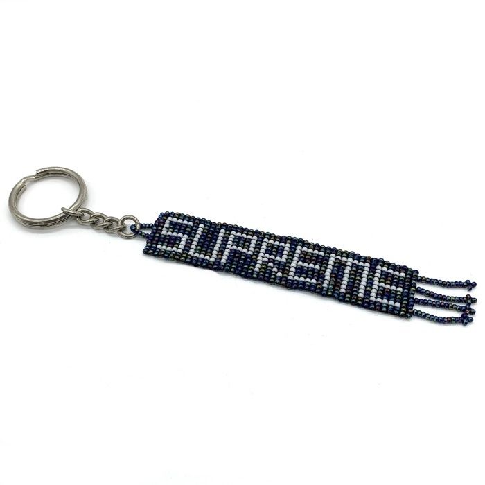 SUPREME シュプリーム 20SS Beaded Keychain ビーズ ロゴ キーチェーン
