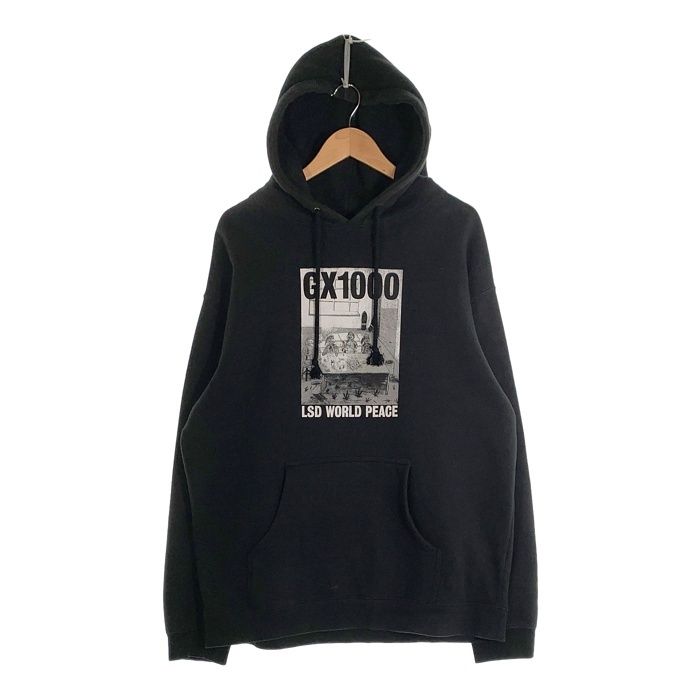 GX1000 トリムライフ プルオーバーパーカー - ブラック　L GX1000 ジーエックスセン LSD WORLD PEACE Hooded Sweatshirt プル