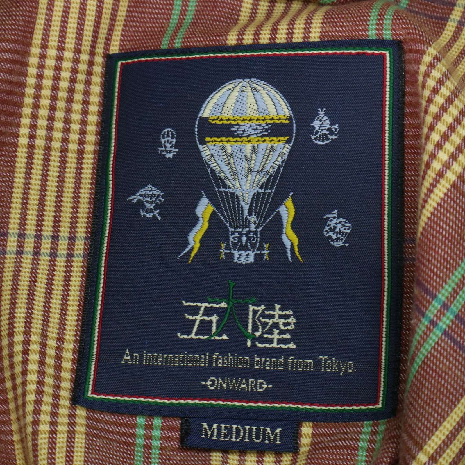五大陸 gotairiku 秋冬 スイングトップ☆ 裏地チェック ブルゾン 