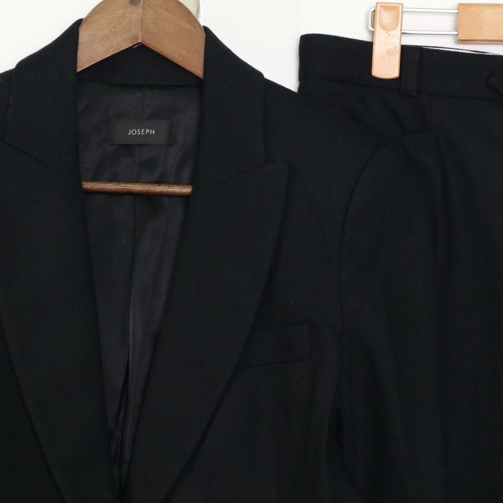 JOSEPH ジョセフ 秋冬 カシミヤ混☆ セットアップ スーツ ジャケット