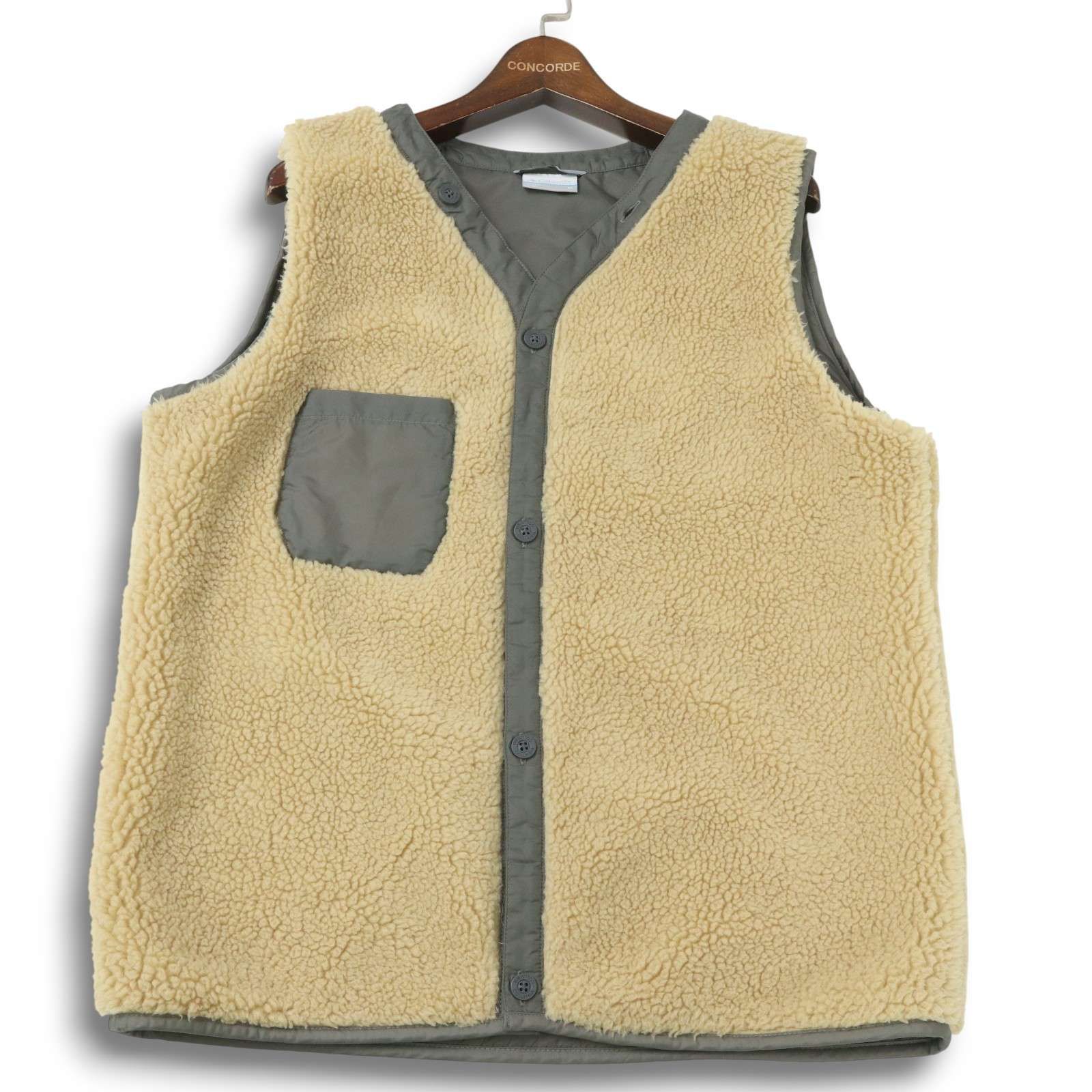 美品☆ Columbia コロンビア 秋冬 218 PM3395 ボア ライナー ベスト