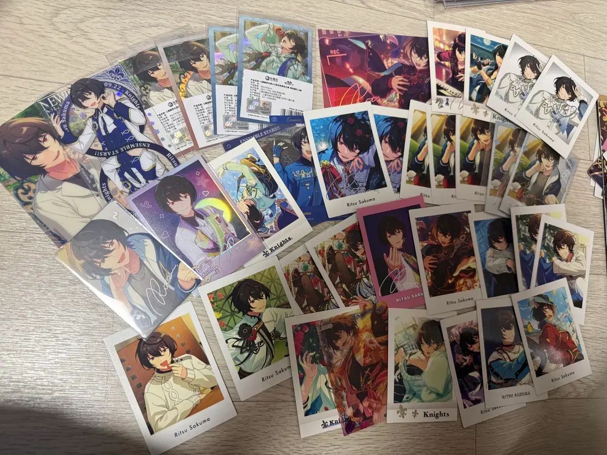 あんさんぶるスターズ あんスタ Knights 朔間 凛月 パシャ 紙類 まとめ